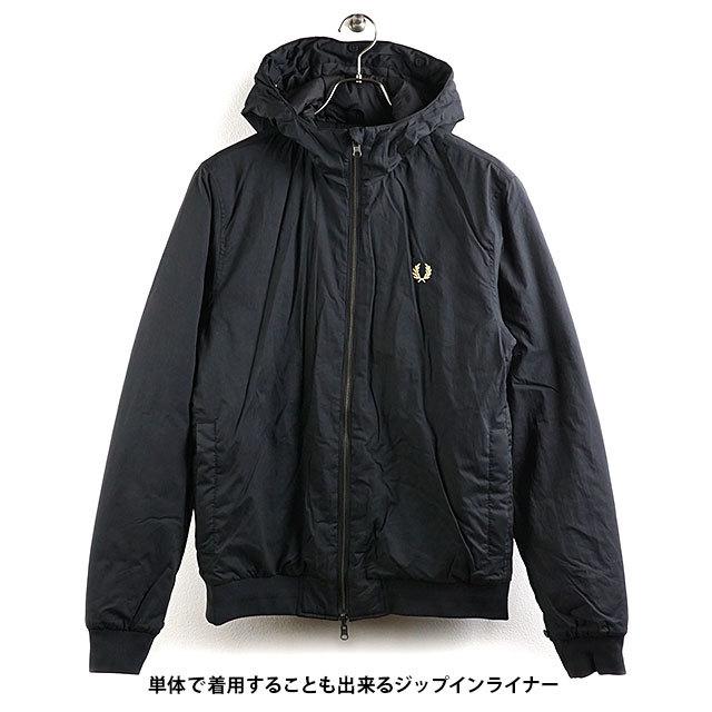 FRED PERRY（フレッドペリー） メンズ ジップインライナーパーカー ZIP