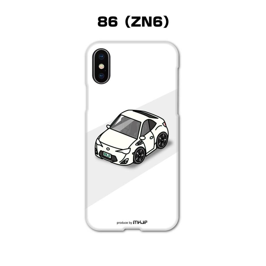 iPhoneケース ハードケース iPhone各種 車好き 祝い トヨタ 86 ZN6