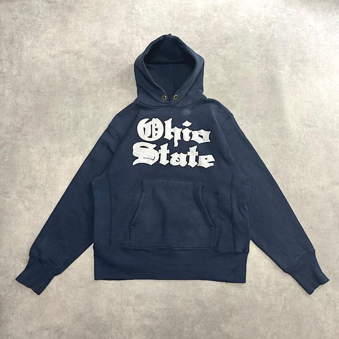 90's Champion BigEyelet ReverseWeave SweatHoodie Made in USA SMALL