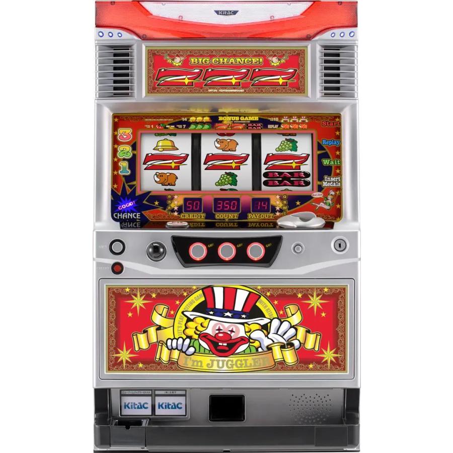 北電子 ニューアイムジャグラーEX レッドゴールドパネル【中古パチスロ