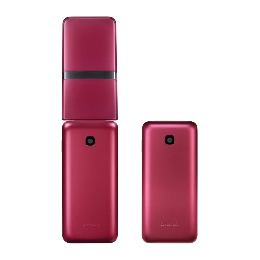 DIGNO 【新品未使用】SIMフリー 京セラ ケータイ KY-42C【レッド