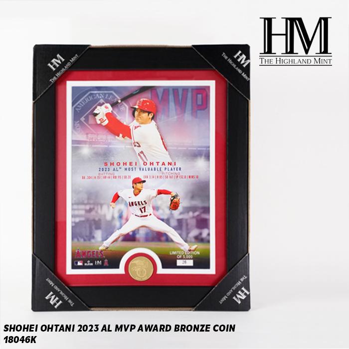 ザ・ハイランドミント 2023 MVP 記念 フォトフレーム 大谷翔平 THE