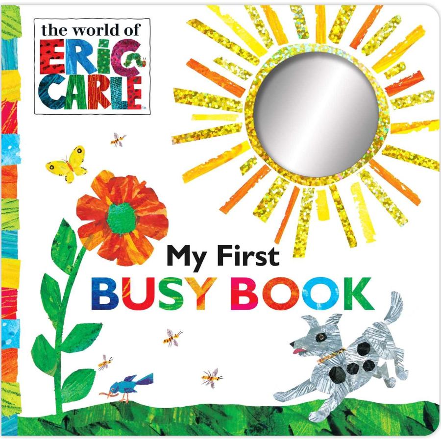 ERIC CARLE MY FIRST BUSY BOOK 色や形をいろいろ学べる絵本 ボード