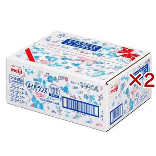 メイバランスミニ カップ 発酵乳仕込みシリーズ ギフトBOX 4種類*3本