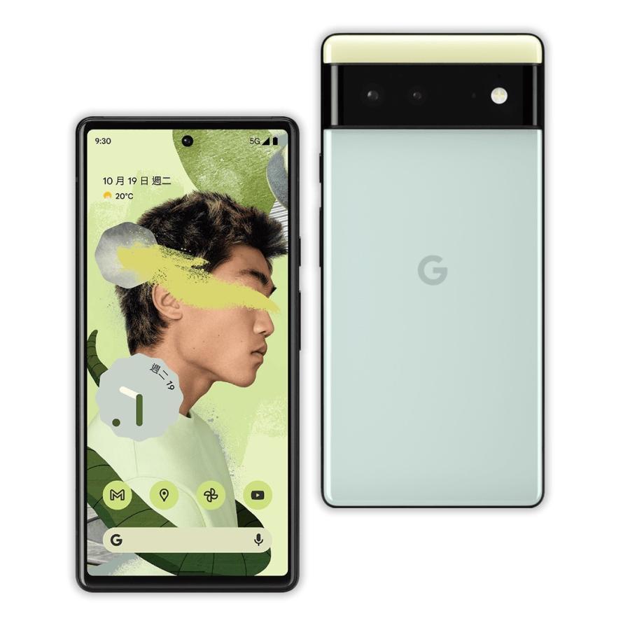 Google Pixel 6 128GB SIMフリーSorta Seafoam アンドロイド