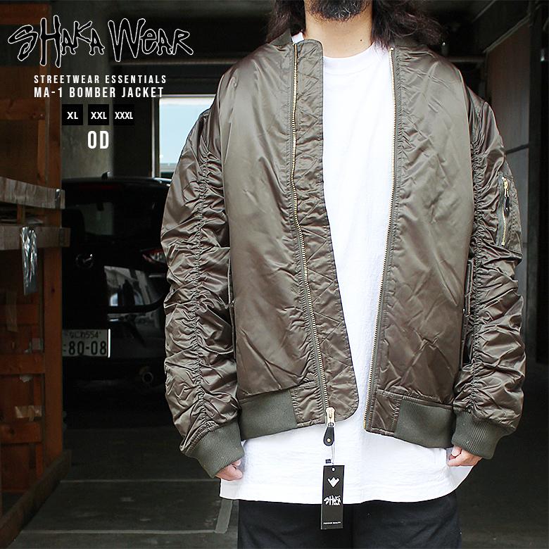 SHAKA WEAR シャカウェア MA-1ジャケット ボンバージャケット メンズ