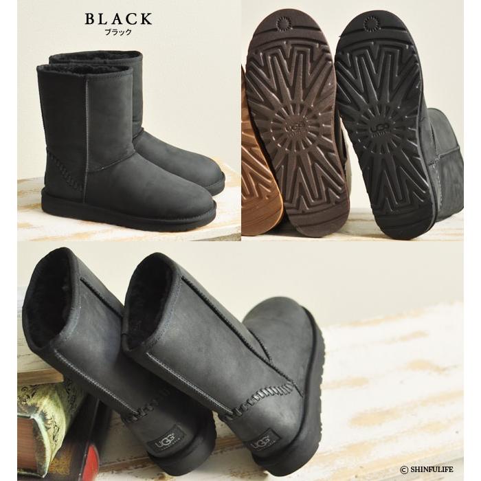UGG（アグ） ムートンブーツ メンズ クラシック ショート ブーツ デコ