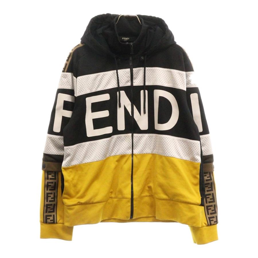 FENDI（フェンディ） 20AW ビックロゴジップアップパーカー フーディー