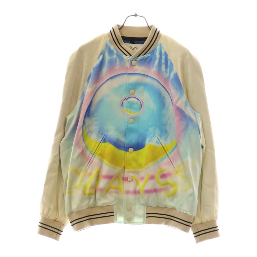 CELINE（セリーヌ） 22SS Teddy Jacket With Satin Artist Print