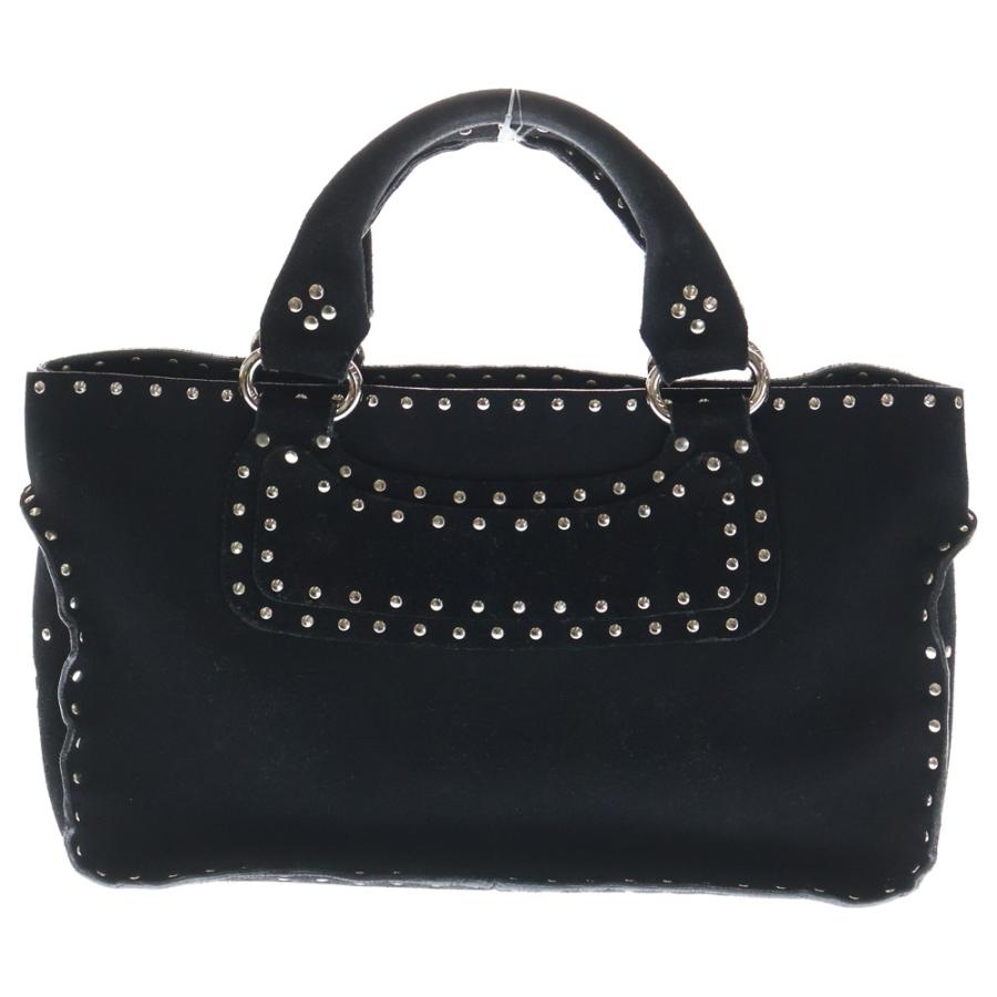 CELINE（セリーヌ） ブギーバッグ スタッズ ハンドバッグ ブラック