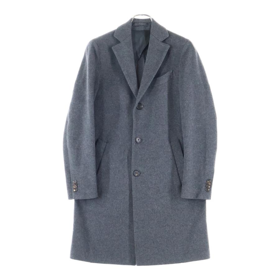 LARDINI（ラルディーニ） ウールフランネル ソリッド チェスター