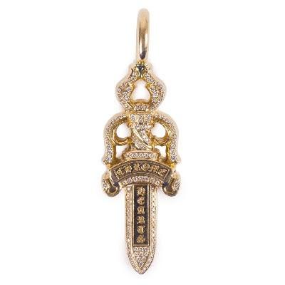 CHROME HEARTS（クロムハーツ） CHROME HEARTS DOUBLE DAGGER CHARM