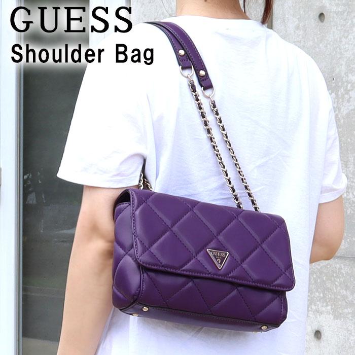GUESS（ゲス） 【並行輸入品】ゲス バッグ QG767921 EGGPLANT パープル