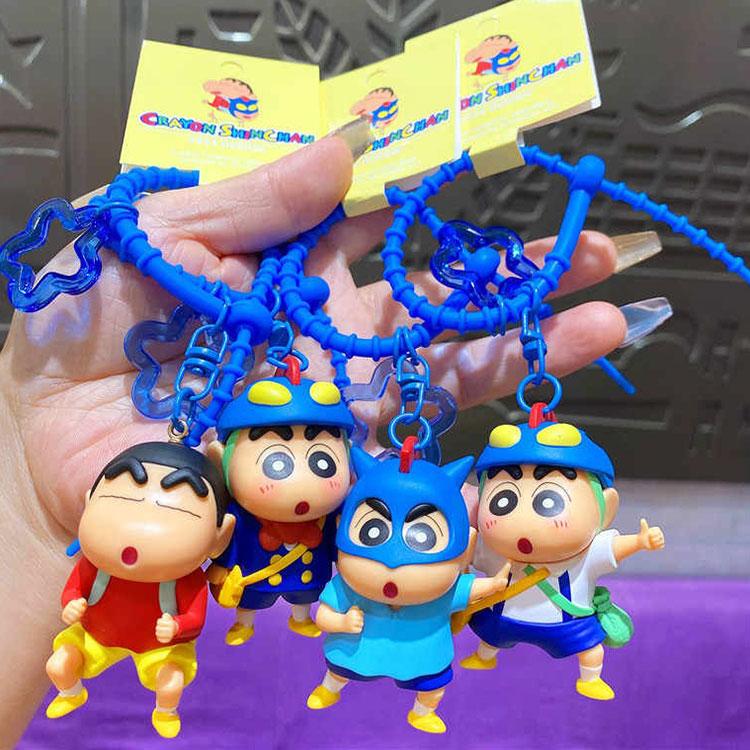 キーホルダー クレヨンしんちゃん 韓国雑貨 かわいい アクション仮面