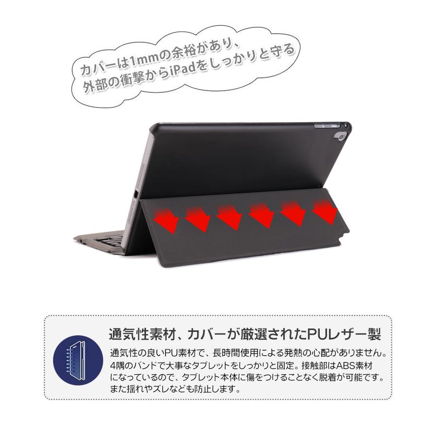 EWIN iPad キーボードケース 第6世代 9.7インチ bluetooth キーボード