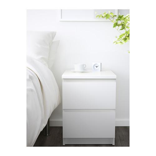 イケア（IKEA） IKEA - - MALM -マルム- チェスト（引き出し×2）ベッド