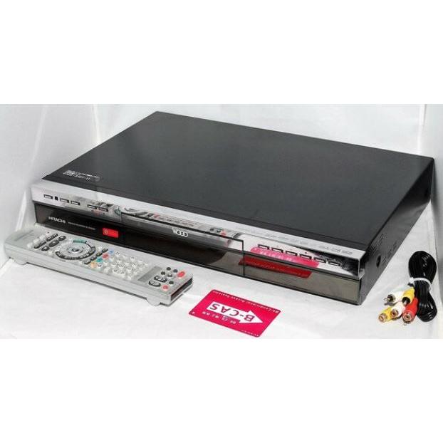 Wooo DVDレコーダー HDD 500GB HITACHI DV-DH500D 地上・BS・110度CS