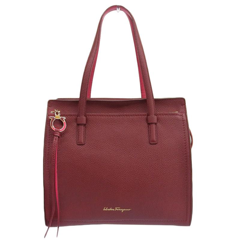 FERRAGAMO（フェラガモ） エイミー ガンチーニ トートバッグ レザー