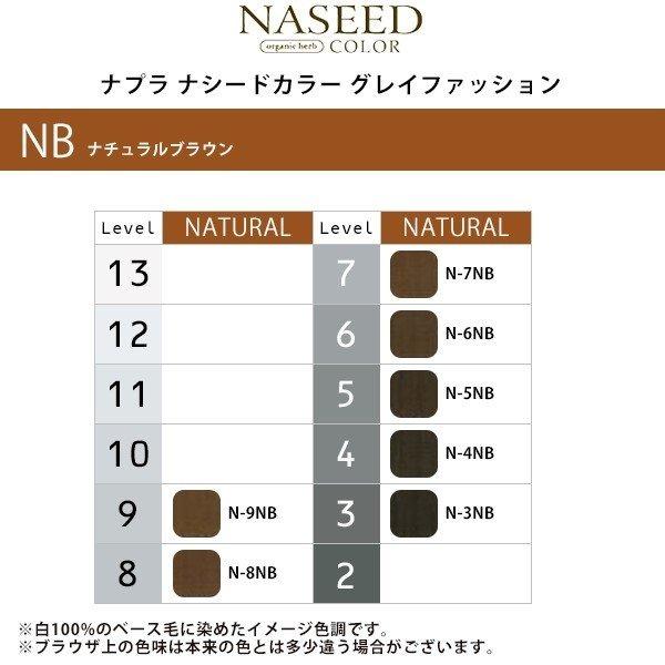 napla（ナプラ） ナシードカラー グレイファッション 1剤 ナチュラル
