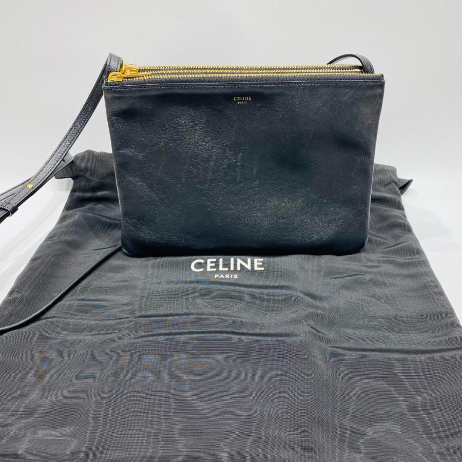 CELINE（セリーヌ） 【CELINE】セリーヌ トリオ レザー ショルダー