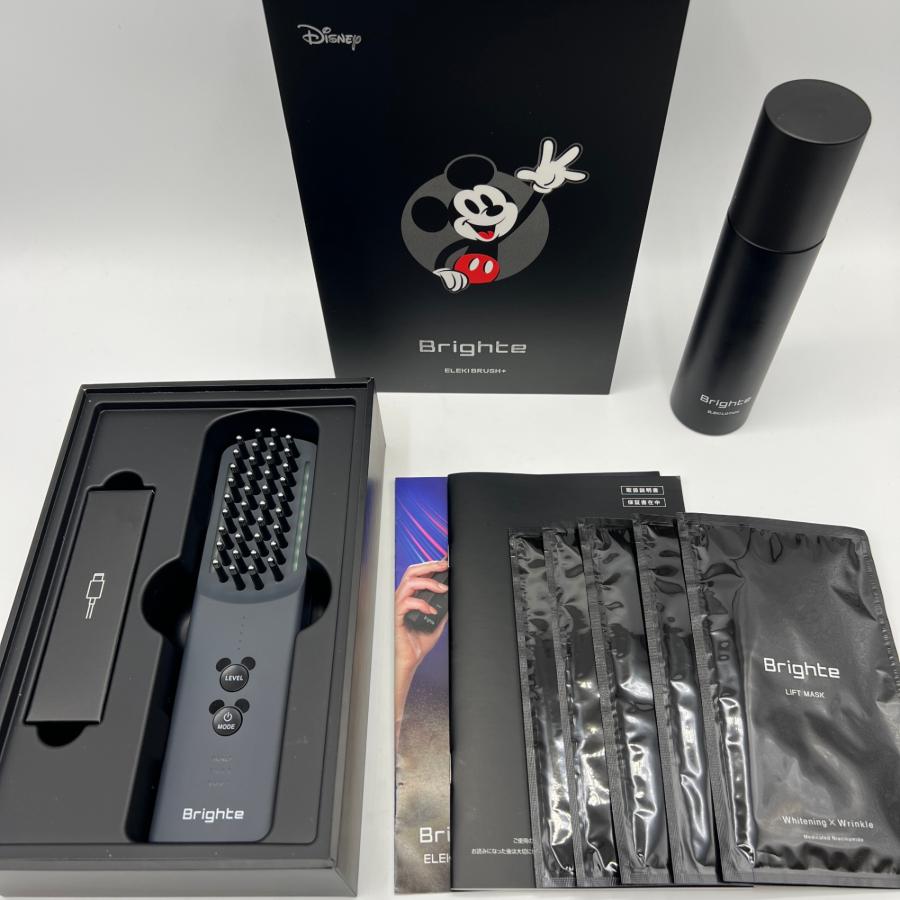 ボーナスストア+5％【美品】Brighte ELEKI BRUSH+ BRT-FSB180 ミッキー