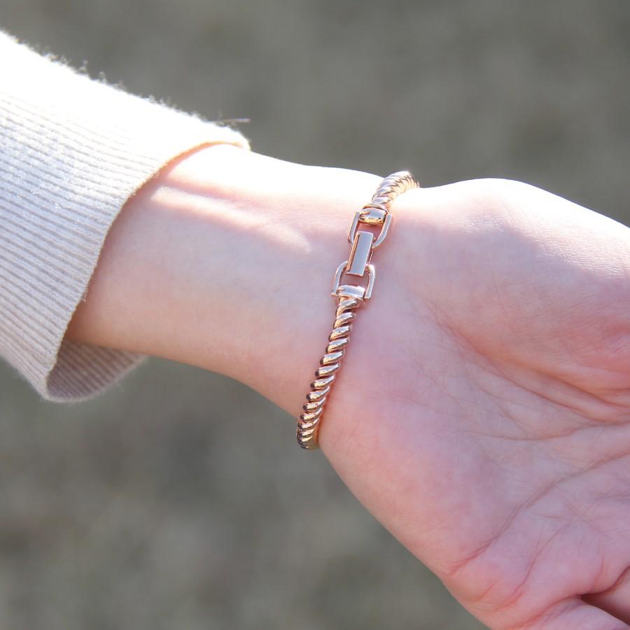 18金 K18 ブレスレット ゴールド チェーンブレス 太め 18k