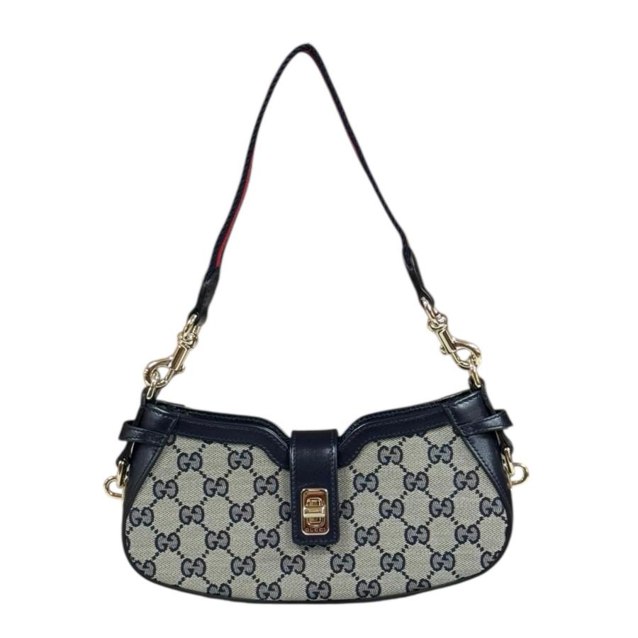 GUCCI（グッチ） ムーンサイドミニショルダー GGキャンバス ショルダー