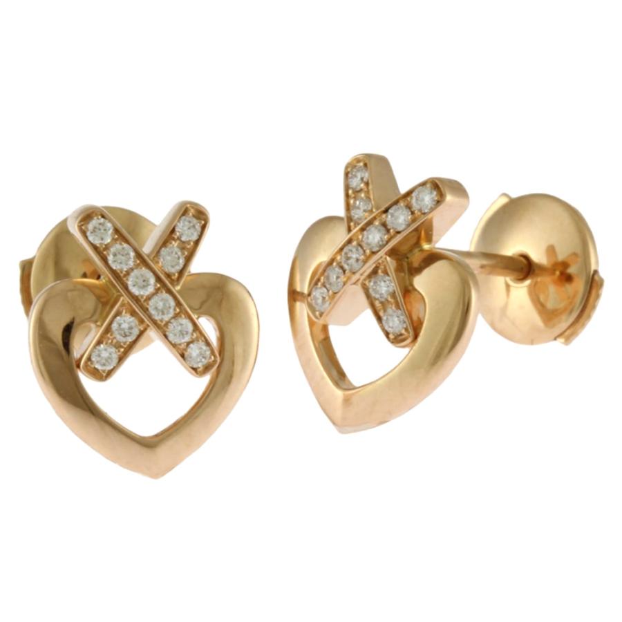 CHAUMET（ショーメ） リアン ピアス 18金 K18ピンクゴールド