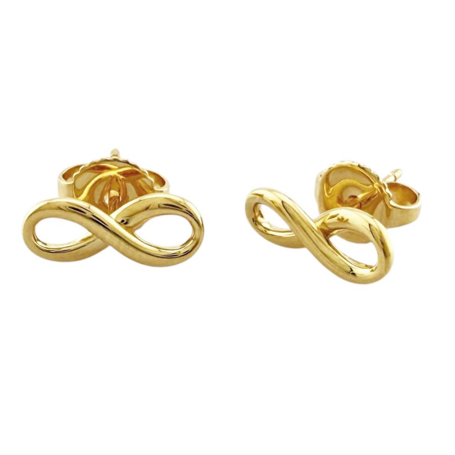 TIFFANY&Co.（ティファニー） インフィニティ ピアス 18金 K18イエロー