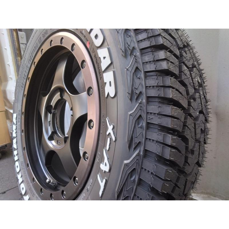 GEOLANDAR ジムニー 新品 タイヤ YOKOHAMA X-AT 185/85R16 ホワイト