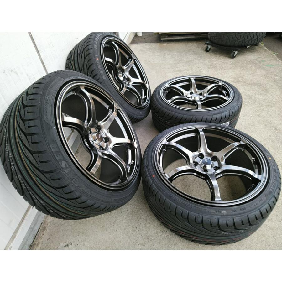 KAISER（KENDA） 86 BRZ タイヤホイールセット 18インチ Acht-6 クロ
