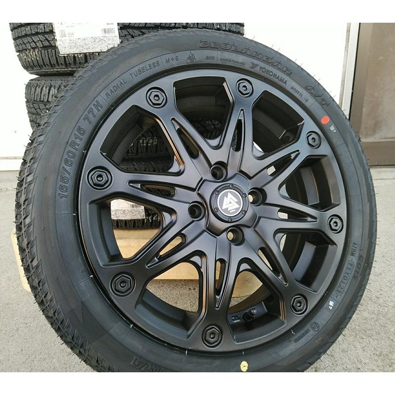 GEOLANDAR 人気ホイール 15インチ MUD-X マットブラック ハイゼット