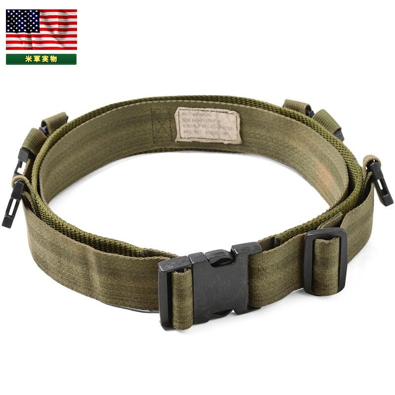 MILITARY（ミリタリー） 実物 米軍 INDIVIDUAL EQUIPMENT ベルト OD