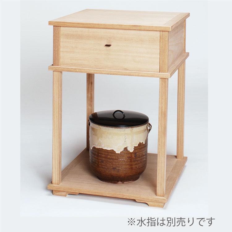 江岑棚 覚々斎好写 小林幸斎作 表千家 茶道具 棚 桐製 木地棚 茶の湯