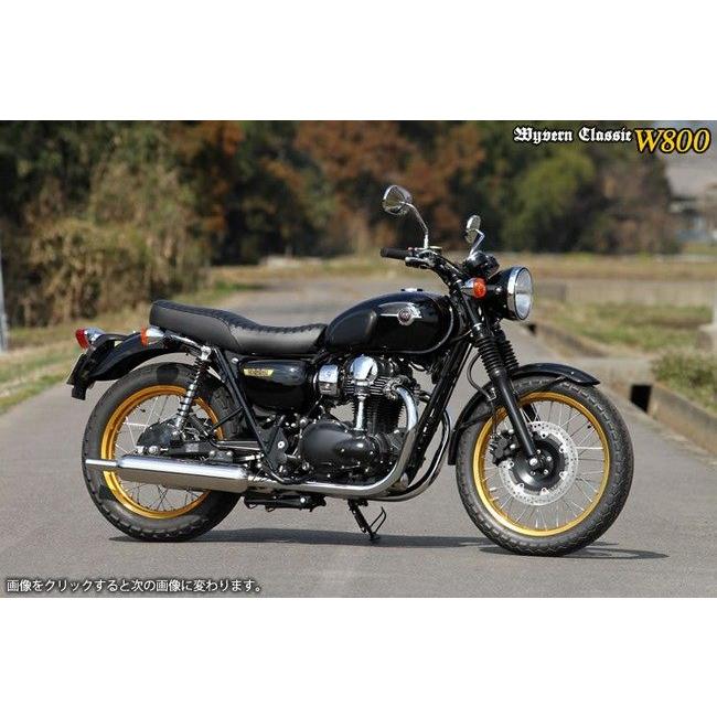 r's gear（アールズギア） r's gear ワイバン クラシックマフラー W800