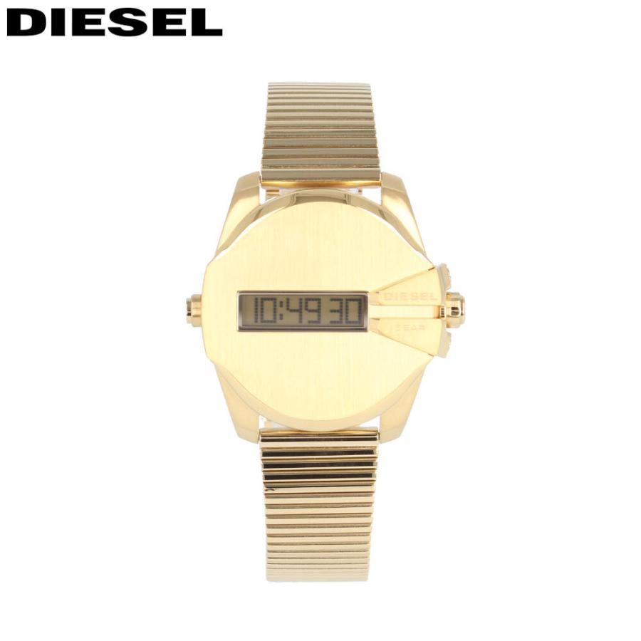DIESEL ディーゼル腕時計 メンズ クオーツ デジタル ステンレス メタル