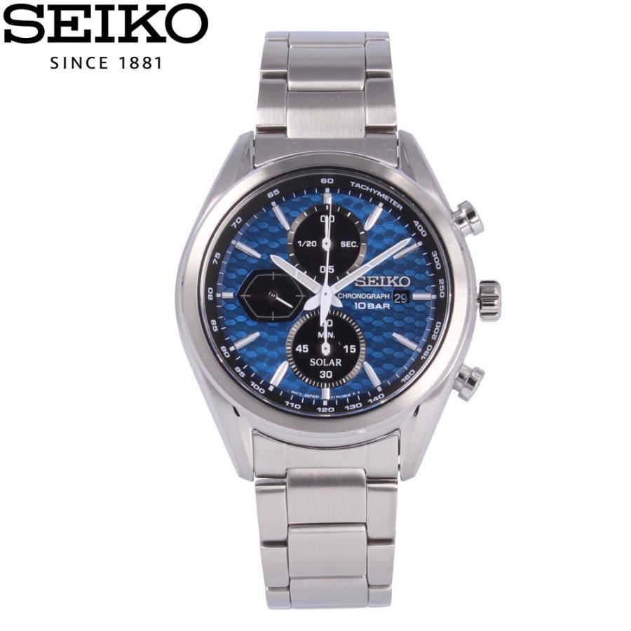 SEIKO（セイコー） セイコー腕時計 メンズ ソーラー クロノグラフ