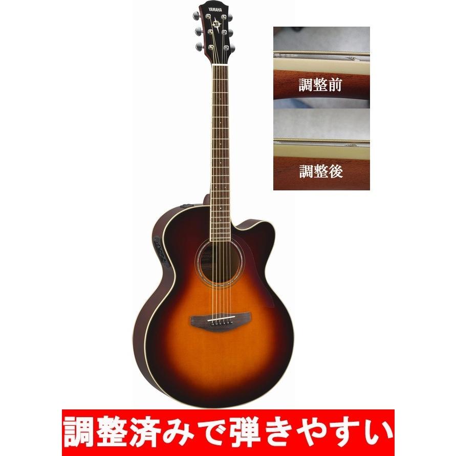 調整済 YAMAHA ヤマハ CPX600 エレクトリック アコースティックギター