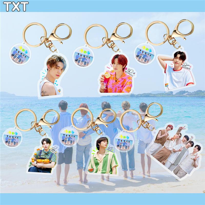 2番目半額 TXTグッズ キーリング TOMORROW X TOGETHER アクリル