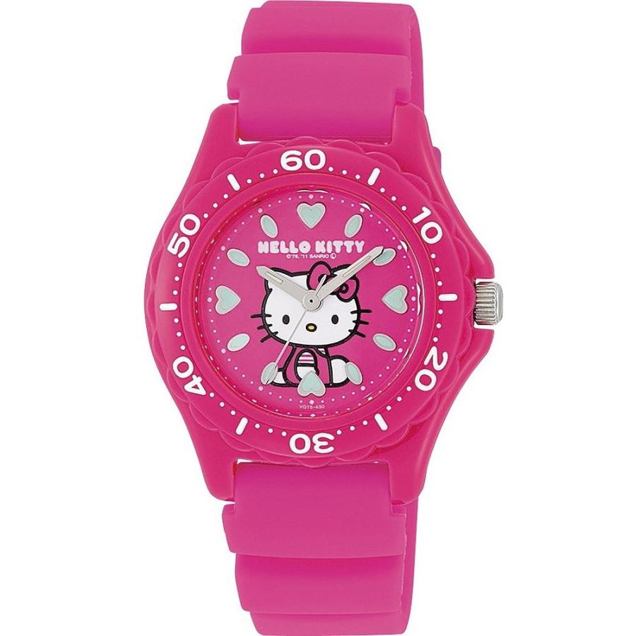 腕時計 時計 CITIZEN Q&Q Hello Kitty (ハローキティ) ダイバー