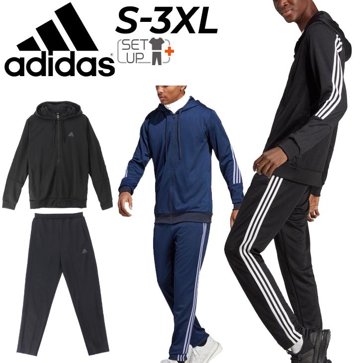adidas（アディダス） ジャージ 上下 メンズ スリーストライプス