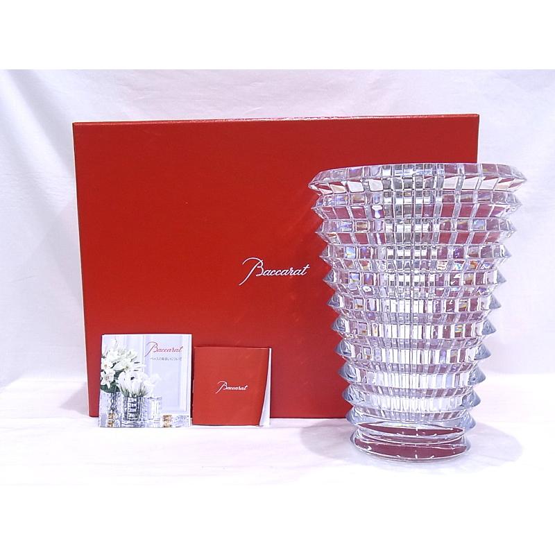 バカラ（Baccarat） アイベース 花瓶 Mサイズ 箱付 クリスタル 2103568