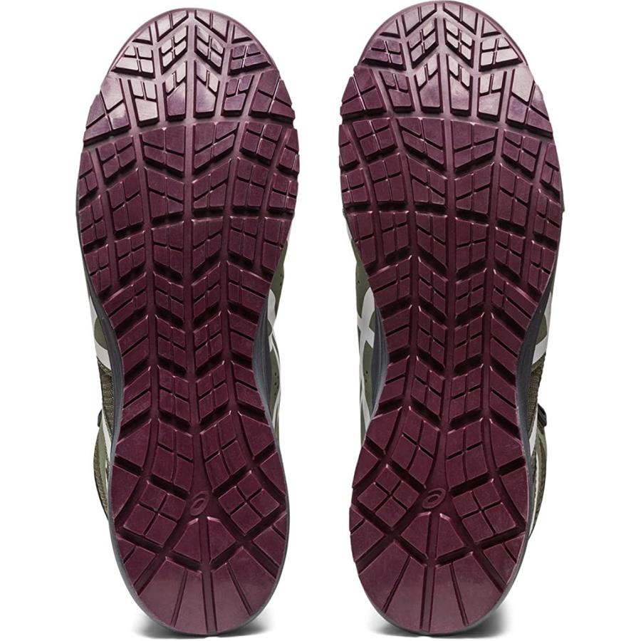 ウィンジョブ ASICS CP214TS 300 ライケングリーン×ホワイト