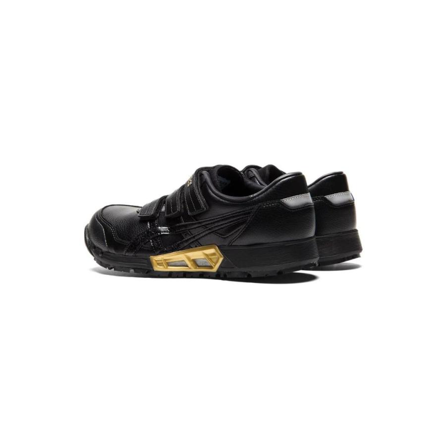 ウィンジョブ 廃盤品 在庫処分 ASICS CP305AC 001 ブラック×ブラック