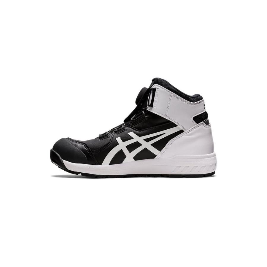 ウィンジョブ ASICS CP304 001 ブラック×ホワイト アシックス ウィン