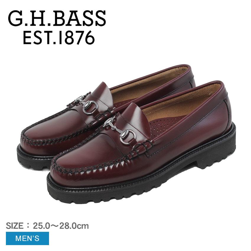 G.H.BASS（ジーエイチバス） ローファー メンズ リンカーン ビット