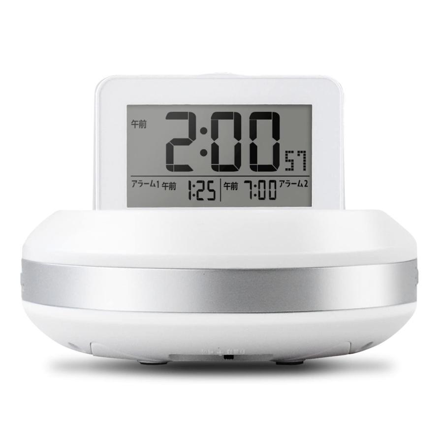 リズム時計工業 ケロクロック2 8RDA46RH03 目覚まし時計 - 最安値