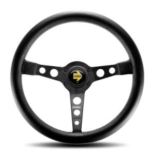 MOMO（モモ） 正規品 ステアリング MOD.08 BK LEATHER BK SPOKES