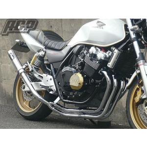 プリティー製 CB400SF NC31 流 タイプ1 4-2-1 マフラー : エーシー