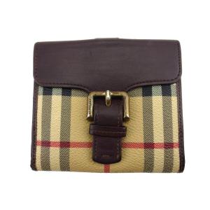 BURBERRY（バーバリー） 財布 ノバチェック 二つ折り長財布 ベージュ